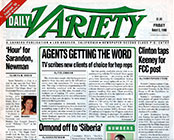 Daily Variety - Cover - Click for larger image