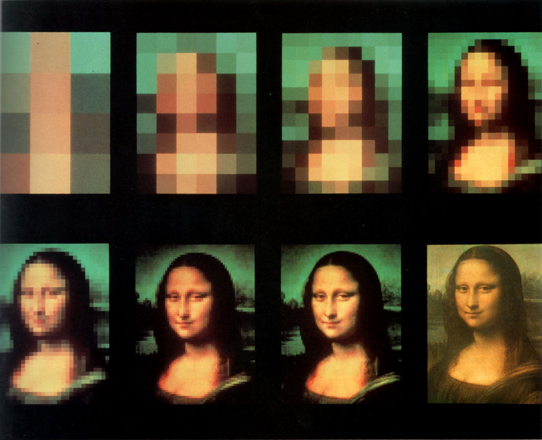 Ed Manning, Watson and Manning, Inc., The Mona Lisa Blocpix Image.